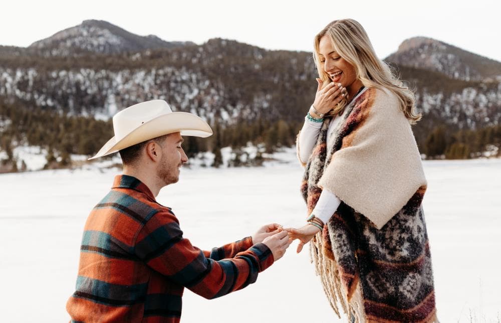 Couples portrait session playful authentic Northern Colorado