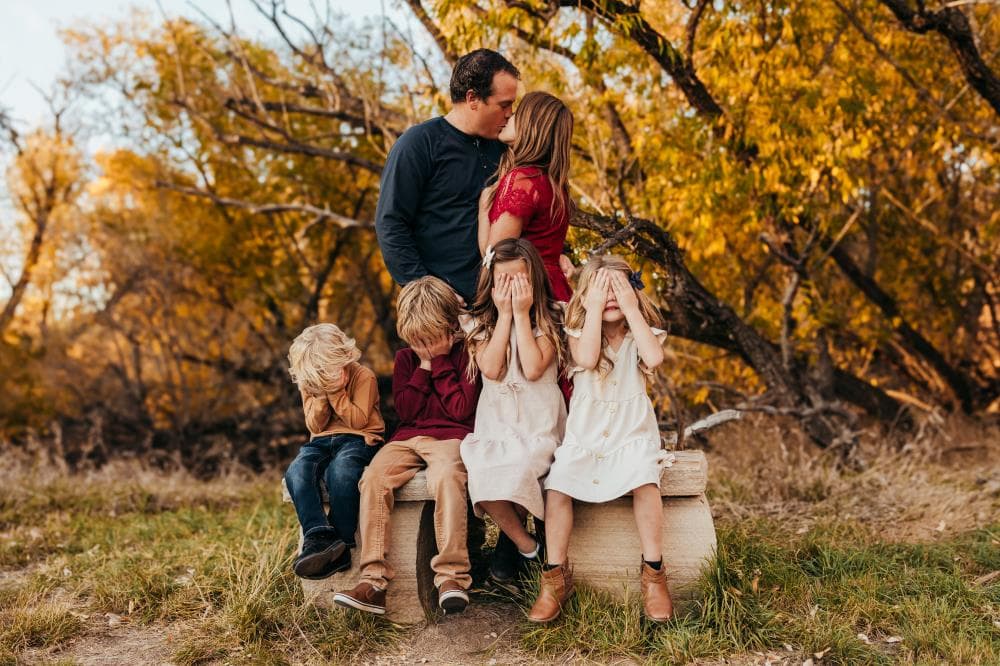 Family candid moment authentic photography Fort Collins Colorado