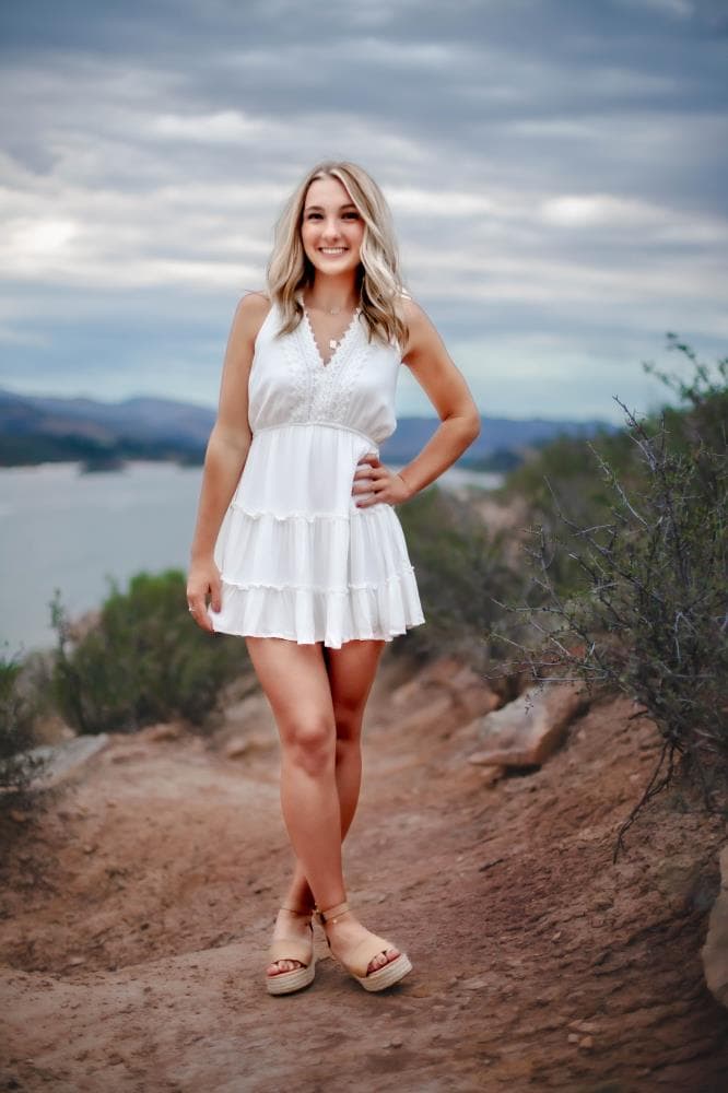 Senior portraits outdoor natural light Greeley Colorado