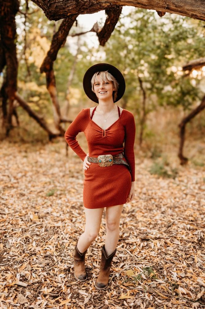 Senior portrait session authentic personality Fort Collins CO