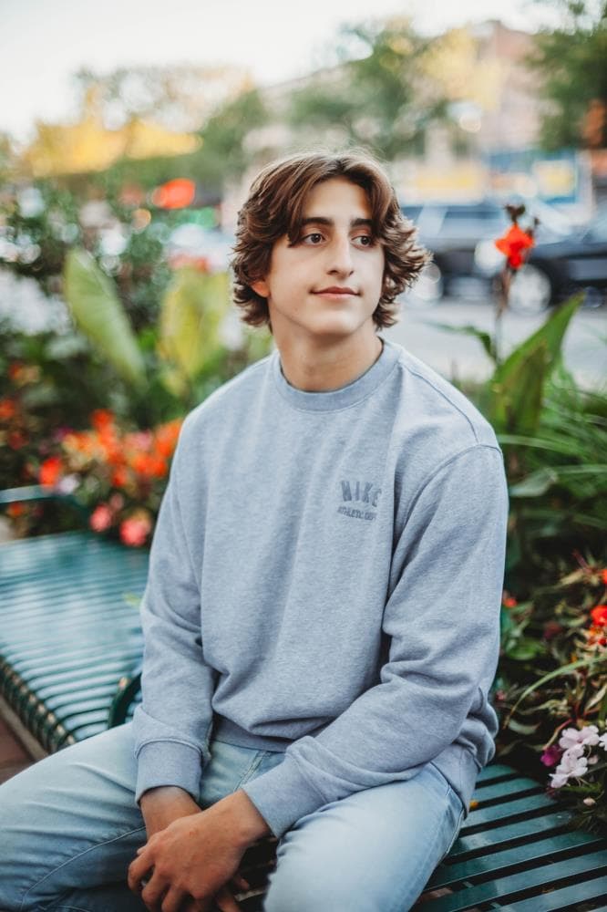 Senior portrait session authentic personality Fort Collins CO