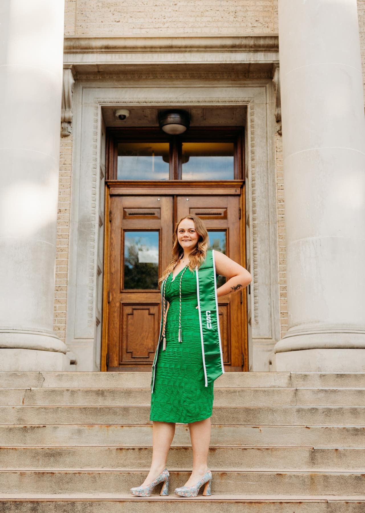 High school senior confident outdoor portrait session Fort Collins Colorado