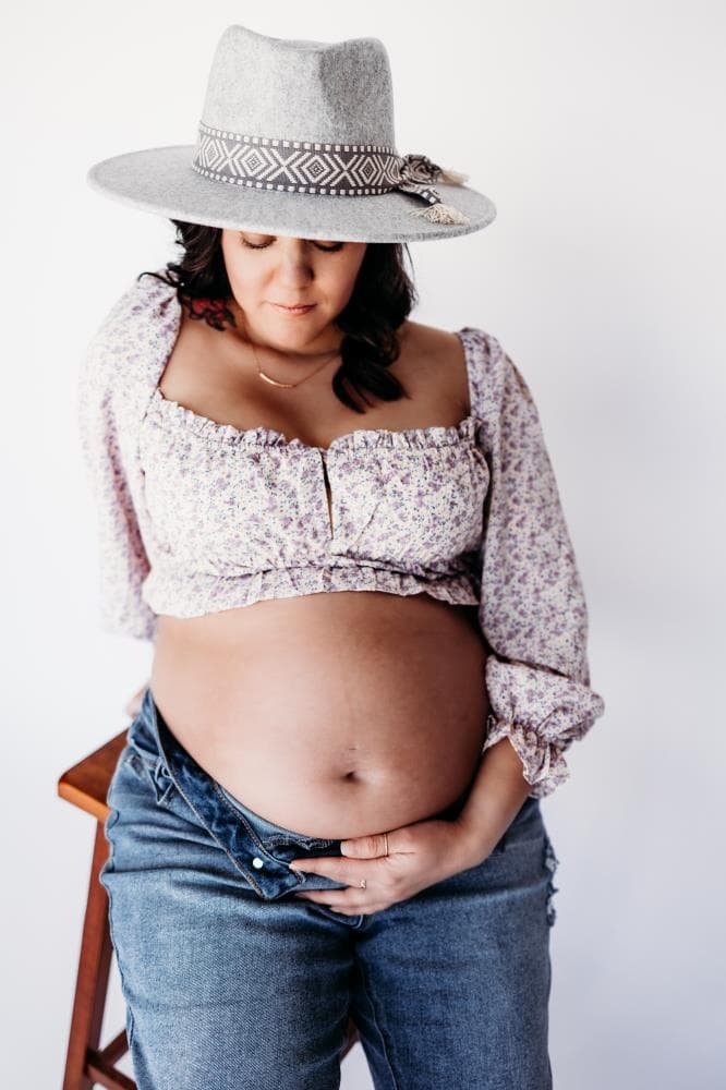 Studio portrait session crisp lighting Severance Colorado