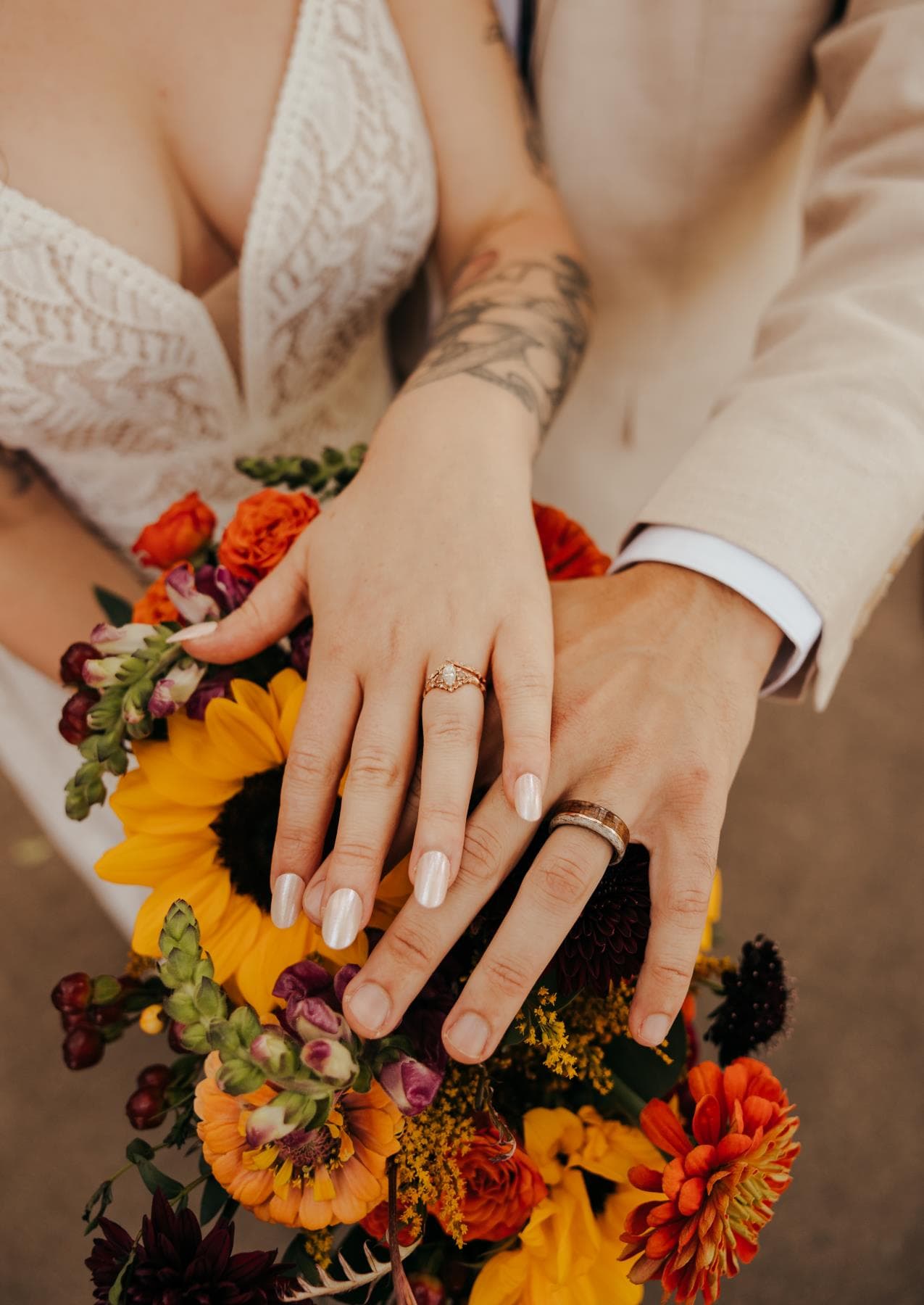 Bridal party Loveland Colorado wedding day